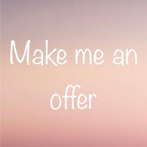 👍 Reasonable offers accepted 👍